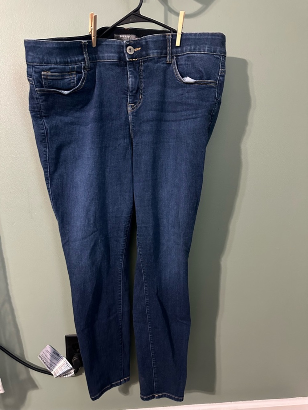 torrid Dark Blue Skinny Jeans